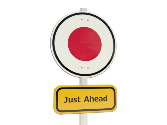 Road sign. Download flag icon of Japan at PNG format