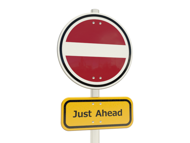 Road sign. Download flag icon of Latvia at PNG format