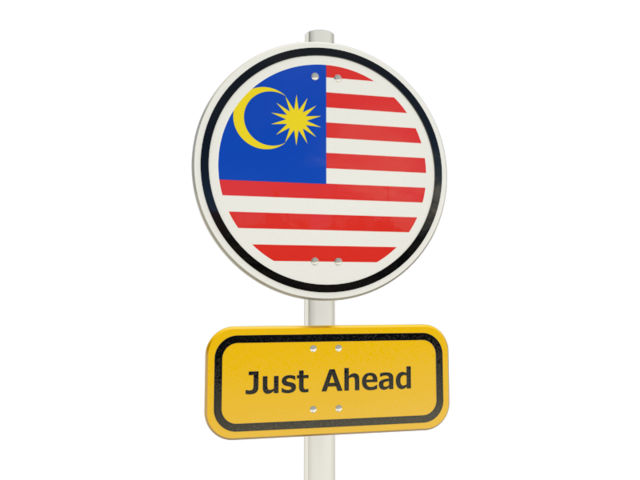Road sign. Download flag icon of Malaysia at PNG format