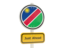 Namibia. Road sign. Download icon.