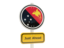 Papua New Guinea. Road sign. Download icon.