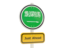 Saudi Arabia. Road sign. Download icon.