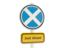 Scotland. Road sign. Download icon.