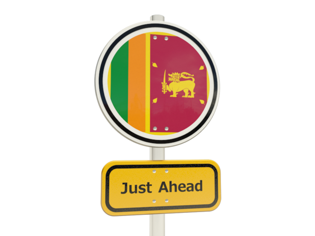 Road sign. Download flag icon of Sri Lanka at PNG format