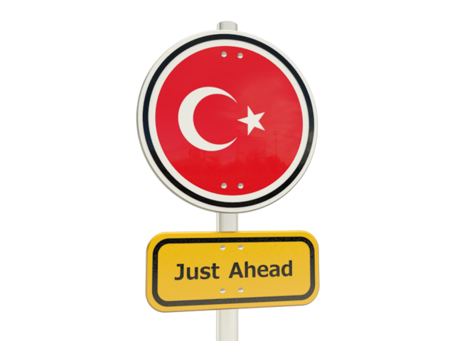 Road sign. Download flag icon of Turkey at PNG format