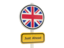 United Kingdom. Road sign. Download icon.
