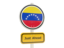Venezuela. Road sign. Download icon.