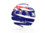 Falkland Islands. Round 3d icon. Download icon.