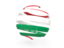 Hungary. Round 3d icon. Download icon.