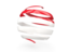 Indonesia. Round 3d icon. Download icon.