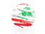 Lebanon. Round 3d icon. Download icon.