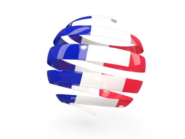 Round 3d icon. Download flag icon of Reunion at PNG format