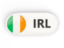 Ireland. Round button with ISO code. Download icon.