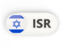 Israel. Round button with ISO code. Download icon.