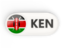 Kenya. Round button with ISO code. Download icon.