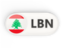 Lebanon. Round button with ISO code. Download icon.