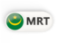 Mauritania. Round button with ISO code. Download icon.
