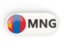 Mongolia. Round button with ISO code. Download icon.