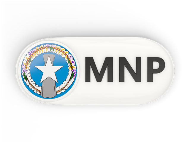 Round button with ISO code. Download flag icon of Northern Mariana Islands at PNG format