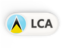 Saint Lucia. Round button with ISO code. Download icon.