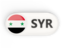 Syria. Round button with ISO code. Download icon.