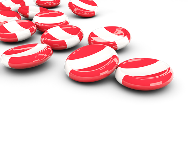 Round buttons. Download flag icon of Austria at PNG format