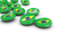 Brazil. Round buttons. Download icon.