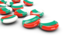 Bulgaria. Round buttons. Download icon.