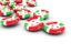 Burundi. Round buttons. Download icon.