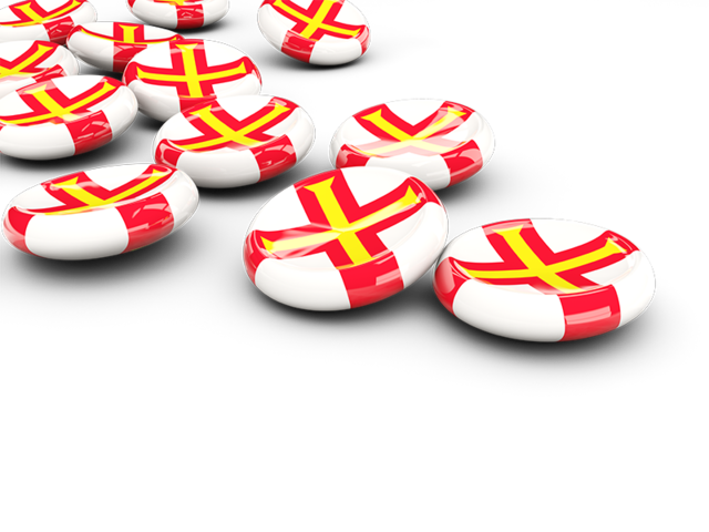 Round buttons. Download flag icon of Guernsey at PNG format
