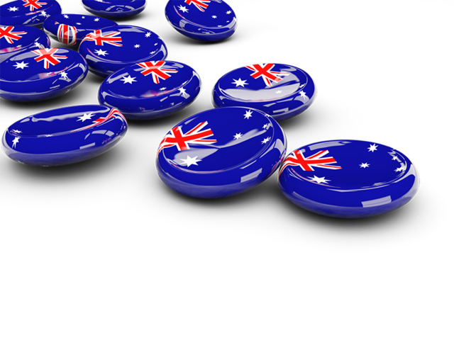 Round buttons. Download flag icon of Heard Island at PNG format