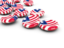 Liberia. Round buttons. Download icon.