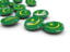 Mauritania. Round buttons. Download icon.