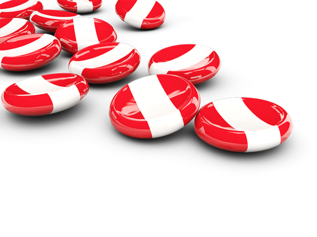 Round buttons. Download flag icon of Peru at PNG format