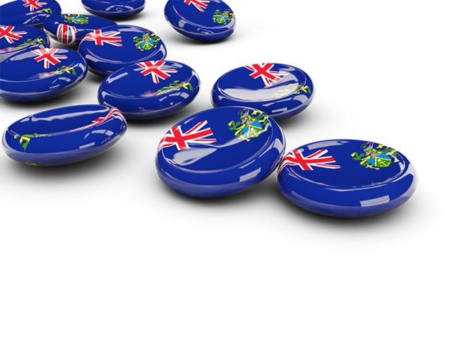 Round buttons. Download flag icon of Pitcairn Islands at PNG format