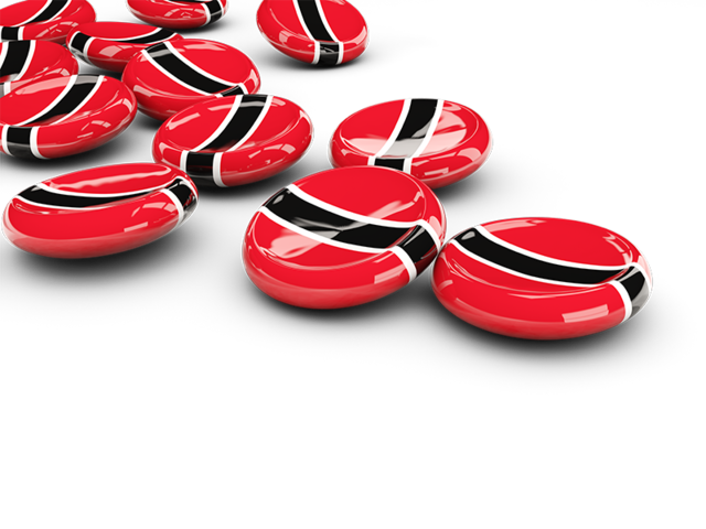 Round buttons. Download flag icon of Trinidad and Tobago at PNG format