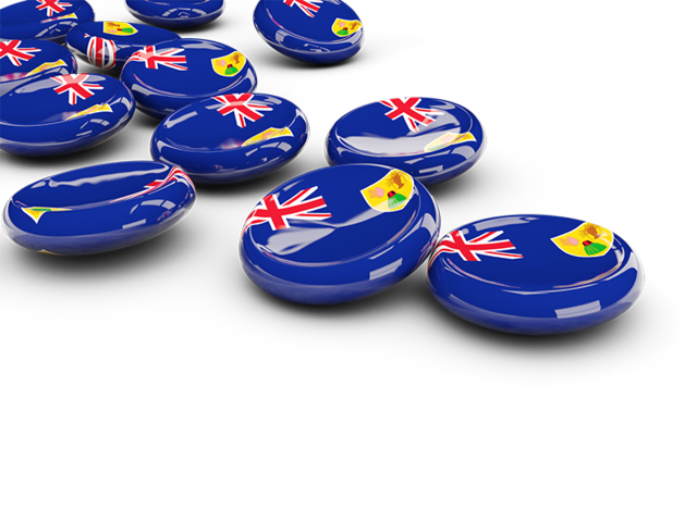 Round buttons. Download flag icon of Turks and Caicos Islands at PNG format