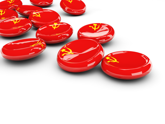 Round buttons. Download flag icon of Soviet Union at PNG format