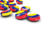 Venezuela. Round buttons. Download icon.