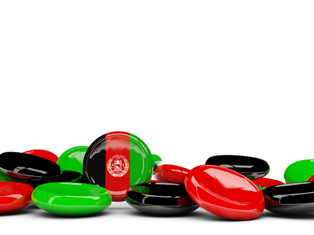 Round buttons background. Download flag icon of Afghanistan at PNG format