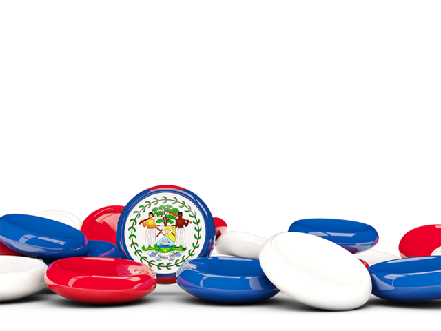 Round buttons background. Download flag icon of Belize at PNG format