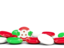 Burundi. Round buttons background. Download icon.