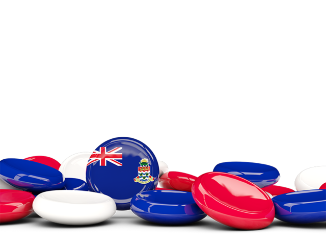 Round buttons background. Download flag icon of Cayman Islands at PNG format