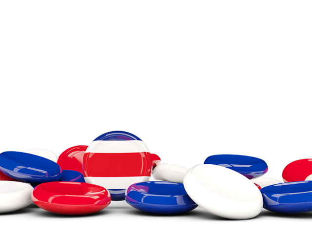 Round buttons background. Download flag icon of Costa Rica at PNG format