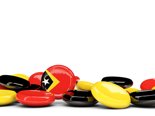 Round buttons background. Download flag icon of East Timor at PNG format