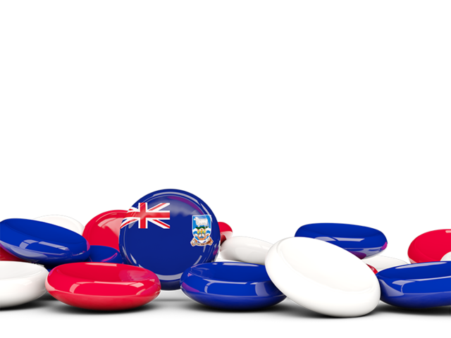 Round buttons background. Download flag icon of Falkland Islands at PNG format