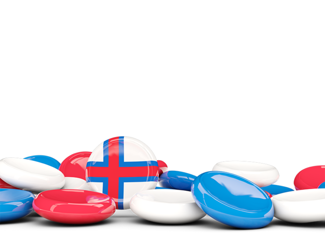 Round buttons background. Download flag icon of Faroe Islands at PNG format