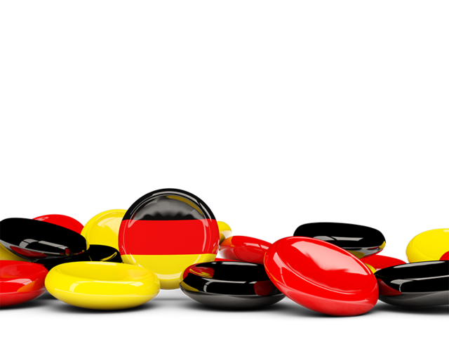Round buttons background. Download flag icon of Germany at PNG format