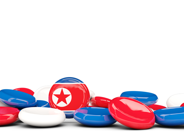 Round buttons background. Download flag icon of North Korea at PNG format