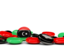 Libya. Round buttons background. Download icon.